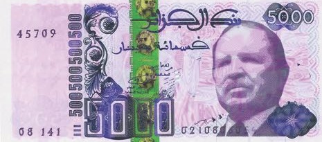 Algerian Dinar travel money guide for Algeria