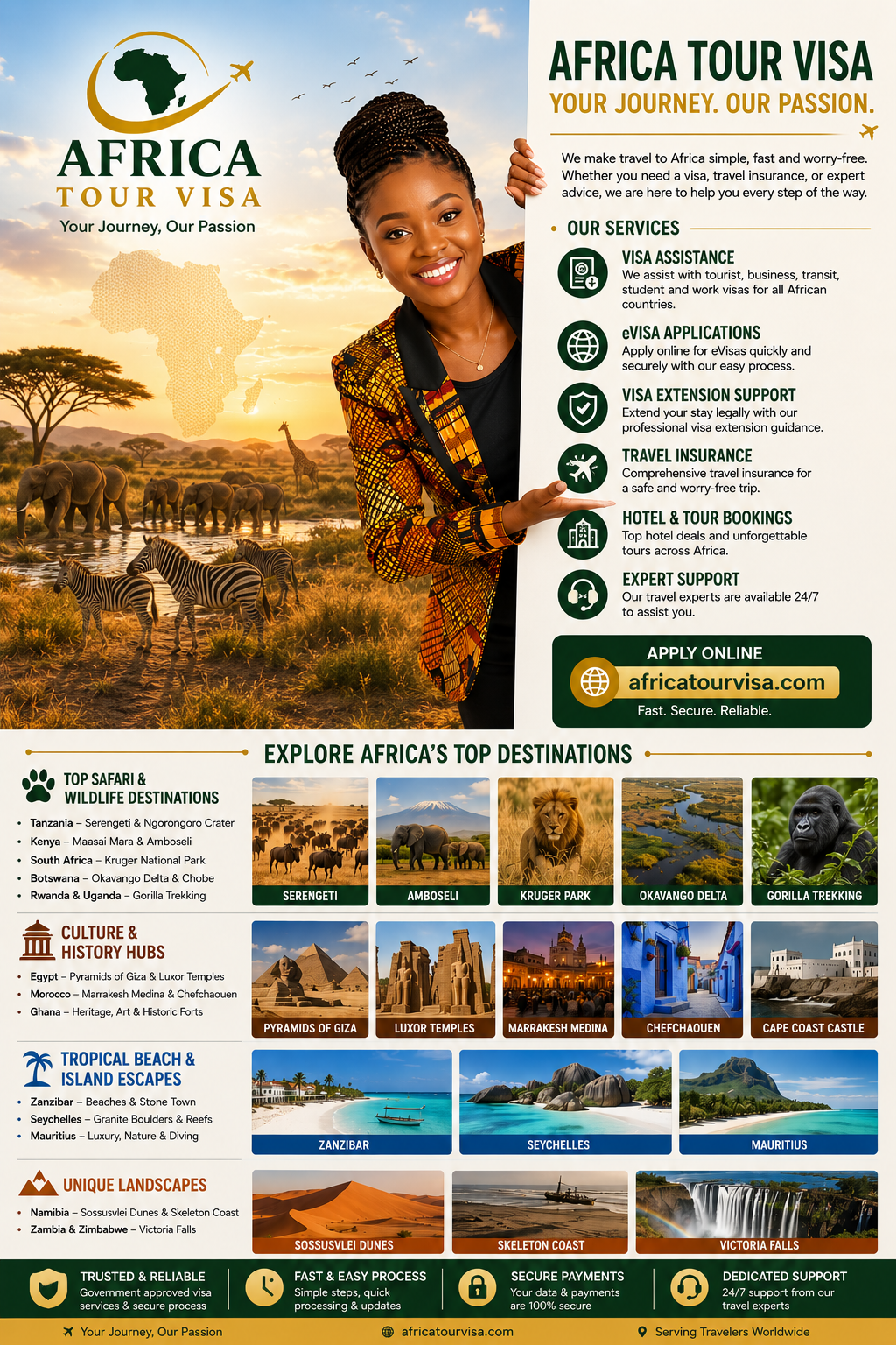 AfricaTourVisa digital travel support for Africa