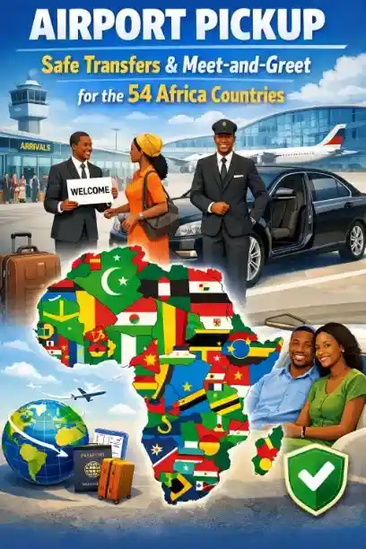 Africa car rental airport pickup