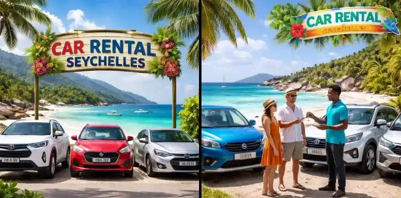 Africa car rental travel imagery