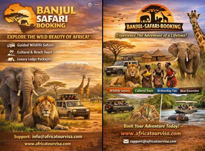 Banjul safari booking