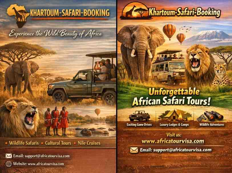 Khartoum safari booking