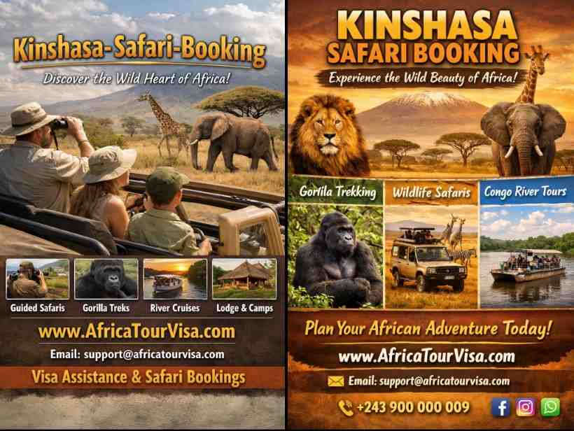 Kinshasa safari booking