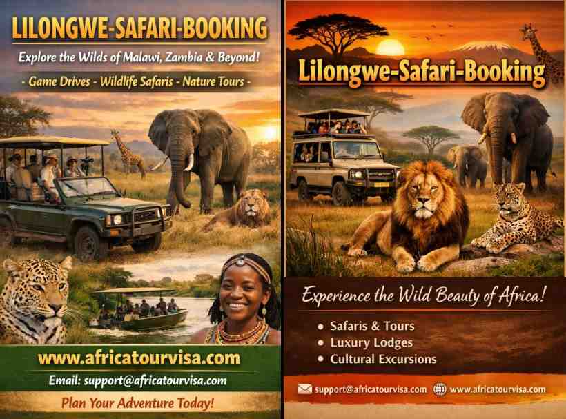 Lilongwe safari booking