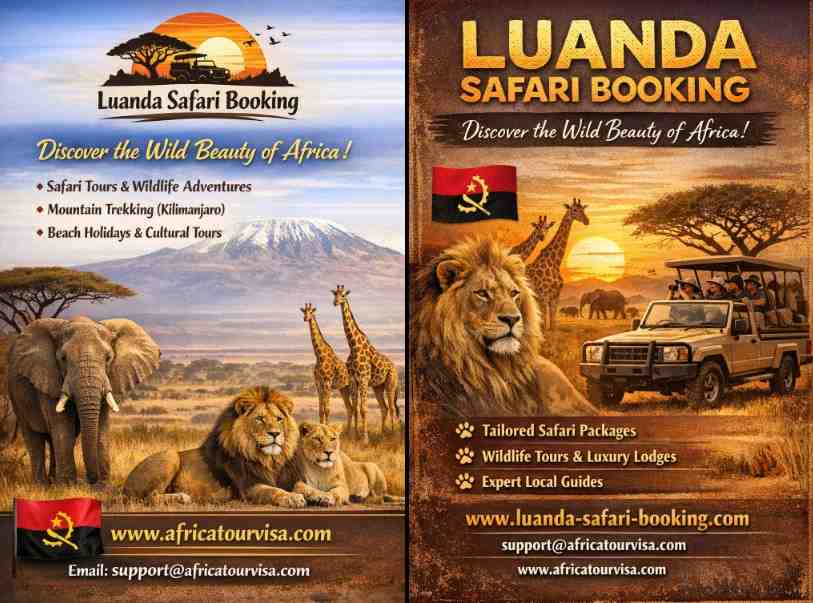 Luanda safari booking