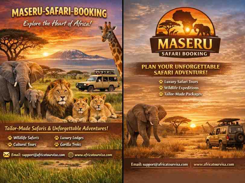 Maseru safari booking