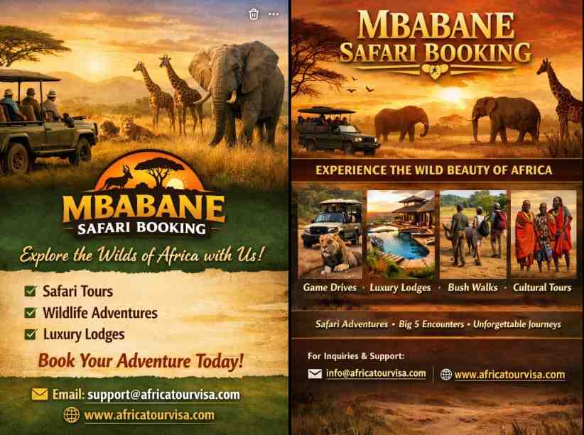 Mbabane safari booking