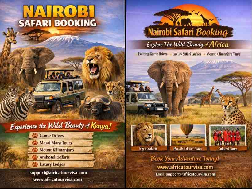 Nairobi safari booking
