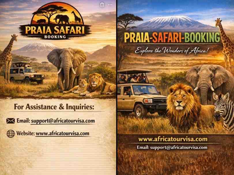 Praia safari booking