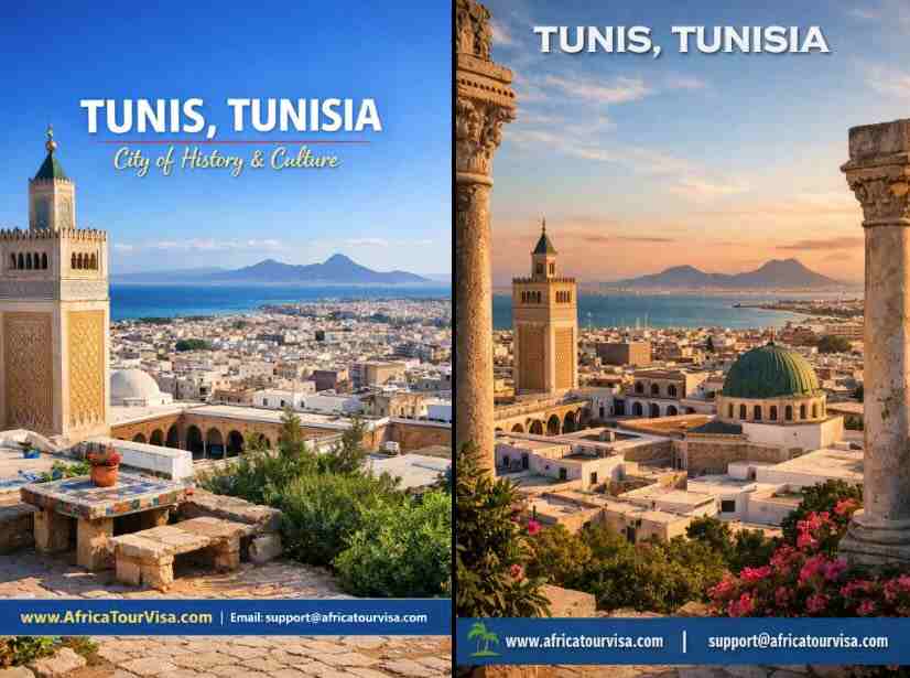 Tunis travel corridor for Tunisia visa applicants