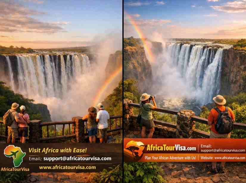 Victoria Falls travel corridor for Zimbabwe visa applicants