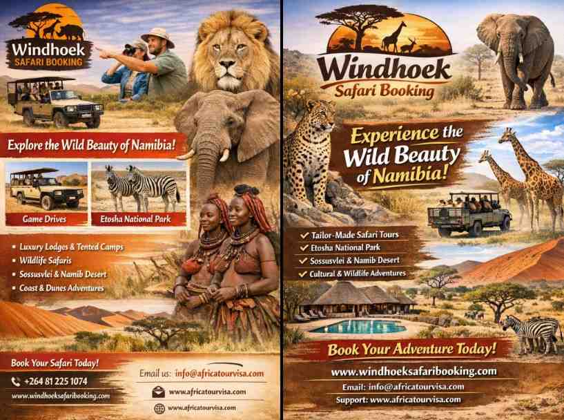Windhoek safari booking