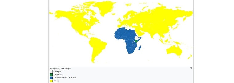 Ethiopia-Visa-policy